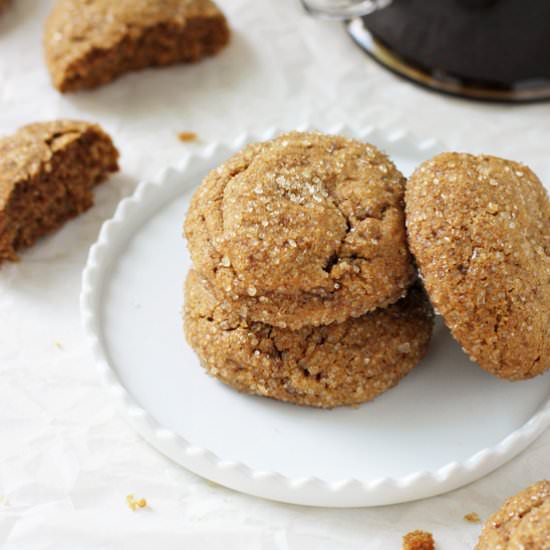 Whole Wheat Pumpkin Cookies - Recipe photo by Cook Nourish Bliss