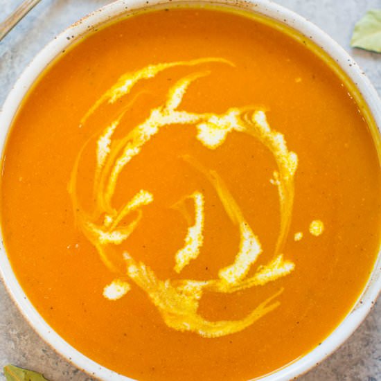 Easy 30-Minute Pumpkin Soup - Recipe photo by Averie