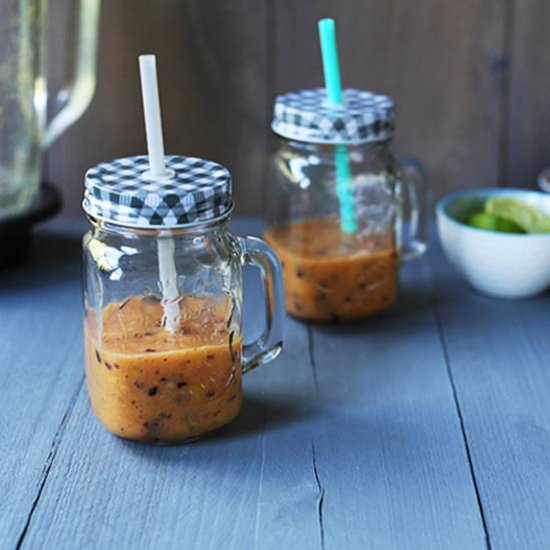 Paradise Smoothie - Recipe photo by thetortillachannel