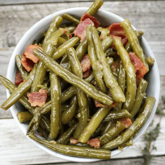 Southern-Style Green Beans - Recipe photo by simplymaderecipesbyamber
