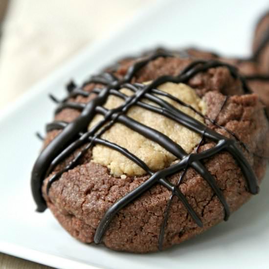 Buckeye Thumbprint - Recipe photo by snappygourmet