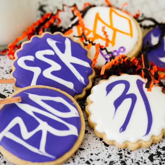 Halloween Sugar Cookies - Recipe photo by The Sweet Nerd