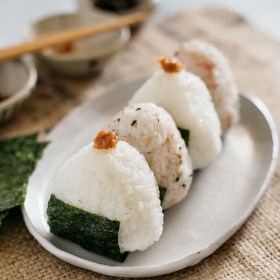 Japanese rice balls - Recipe photo by Chopstick Chronicles