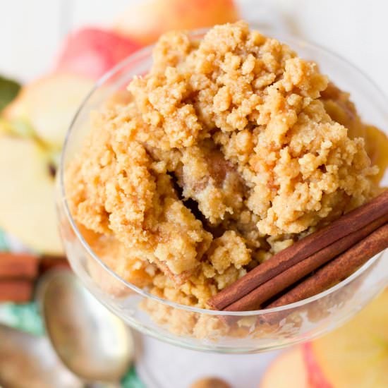 Paleo Apple Pear Fennel Crisp - Recipe photo by recipestonourish
