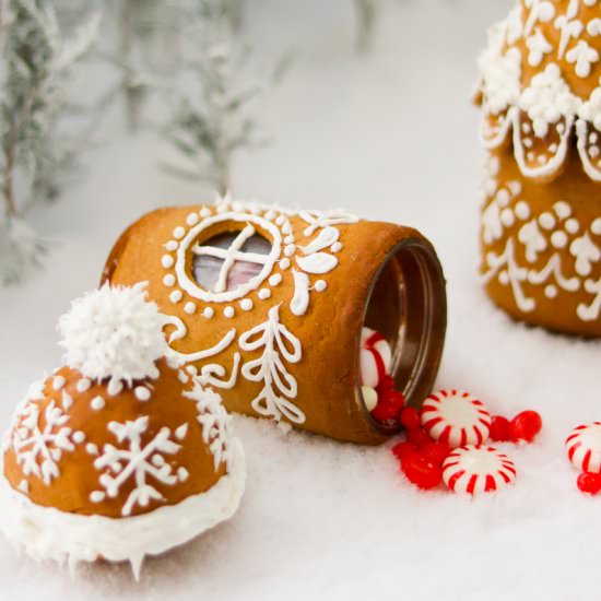 Gingerbread houses - Recipe photo by Lilyardor