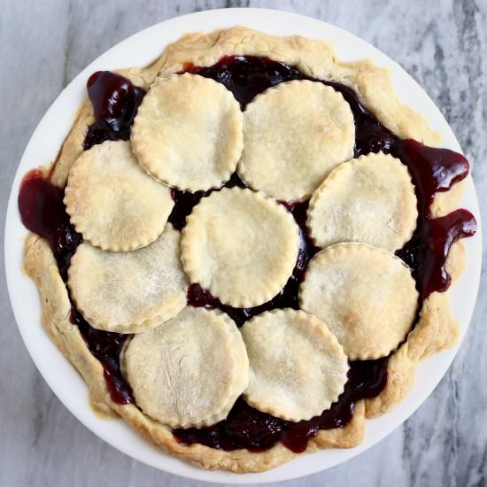 Gluten-Free Vegan Cherry Pie - Recipe photo by rhiansrecipes
