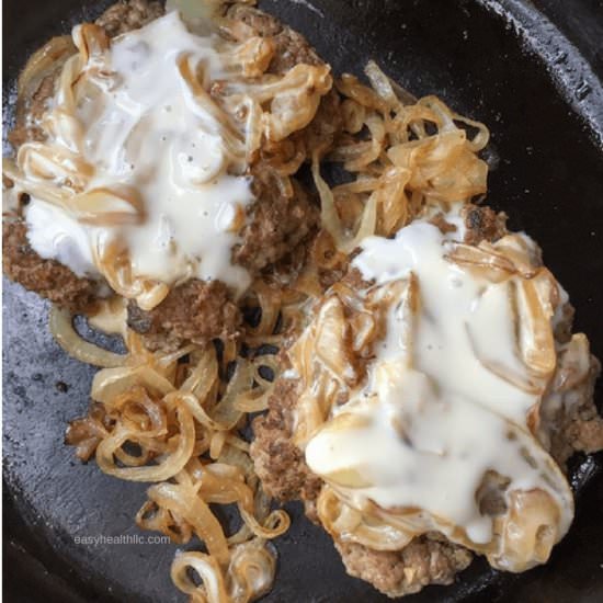 Low Carb Patty Melt - Recipe photo by Easyhealth Living
