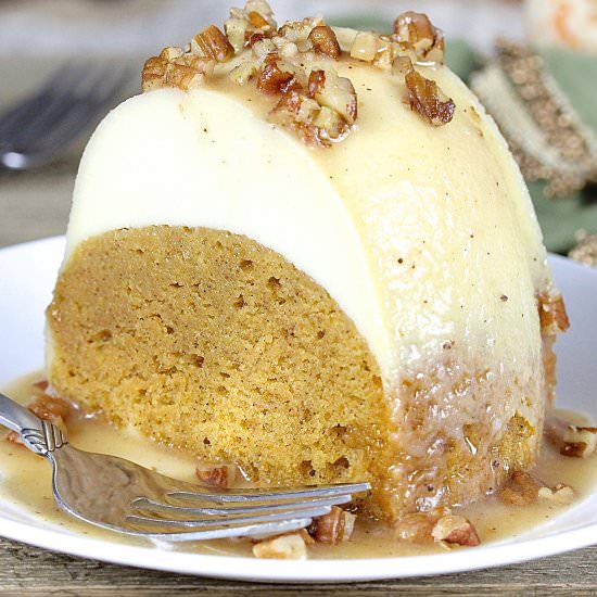 PUMPKIN FLAN CAKE - Recipe photo by In Good Flavor