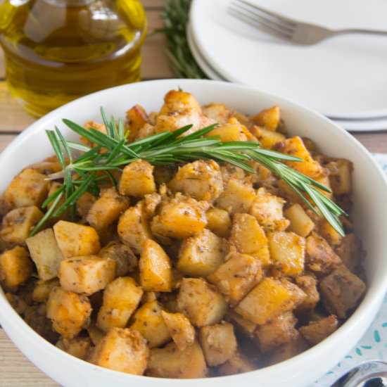 Rosemary Home Fries - Recipe photo by saygraceblog