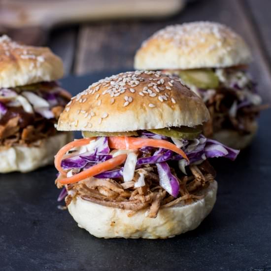 Oven Cooked Pulled Pork - Recipe photo by Home Cooking Adventure