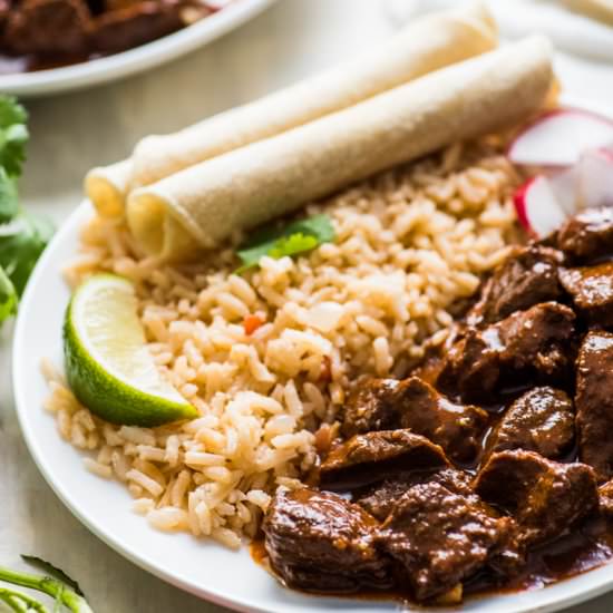 Authentic Chile Colorado - Recipe photo by isabeleats