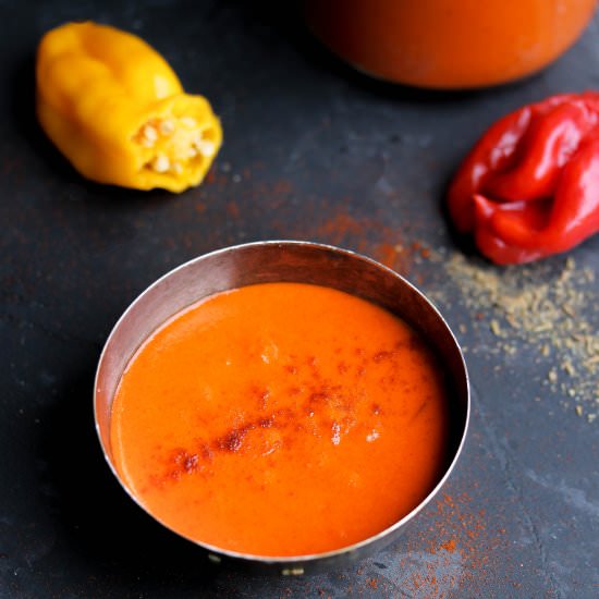 Homemade Harissa Paste - Recipe photo by Truefoodsblog