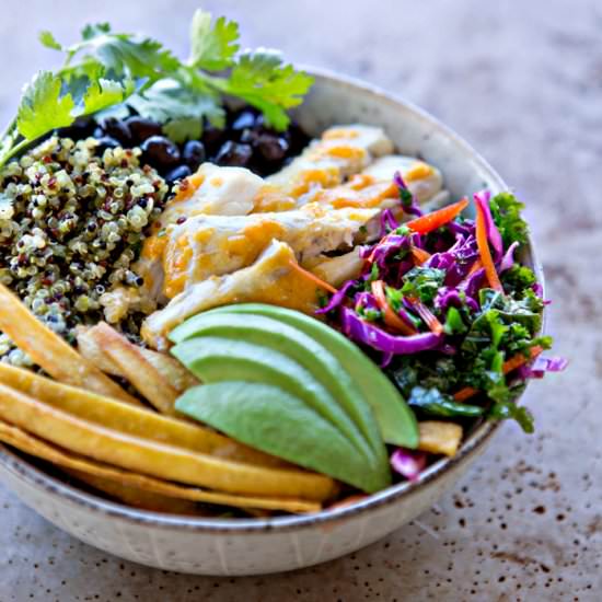 Fish Taco Quinoa Bowls - Recipe photo by goodlifeeats