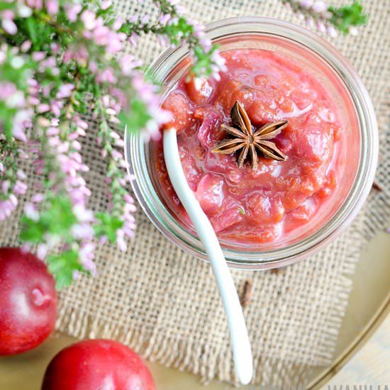 Plum Chutney - Recipe photo by bazyliaczywanilia