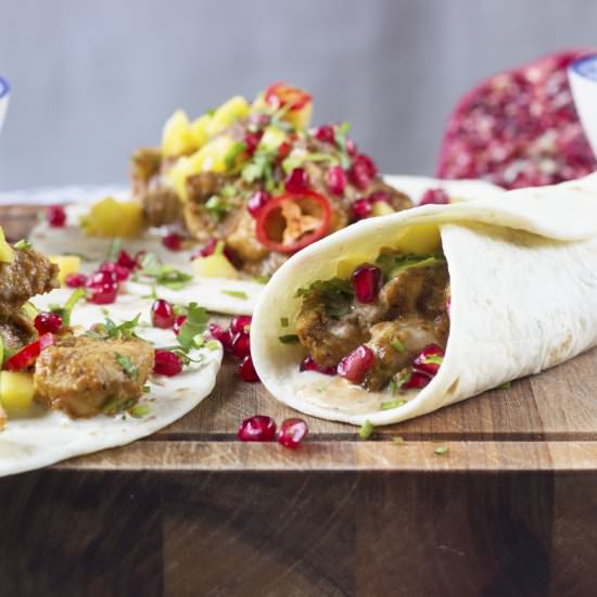 Jerk Chicken Tacos - Recipe photo by Properfoodie