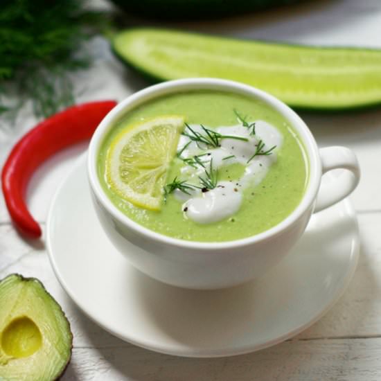 Detoxifying Green Soup - Recipe photo by oliviabudgen