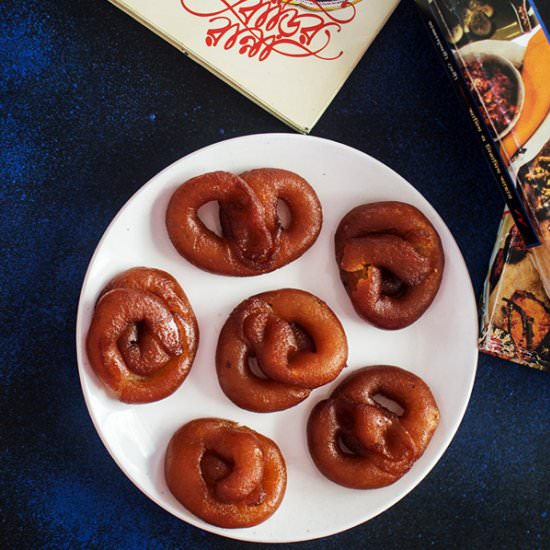 Chanar Jilapi or Chana Jalebi - Recipe photo by Debjanir Rannaghar
