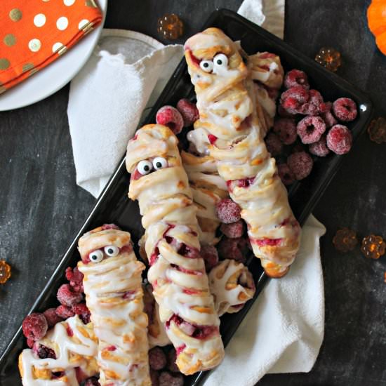 Berry & Cheese Danish Mummies - Recipe photo by thekitchenprep