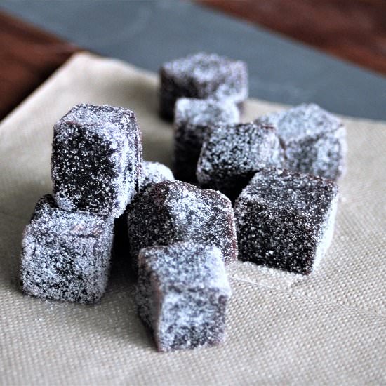 Raspberry Pate De Fruit - Recipe photo by sweetsaura