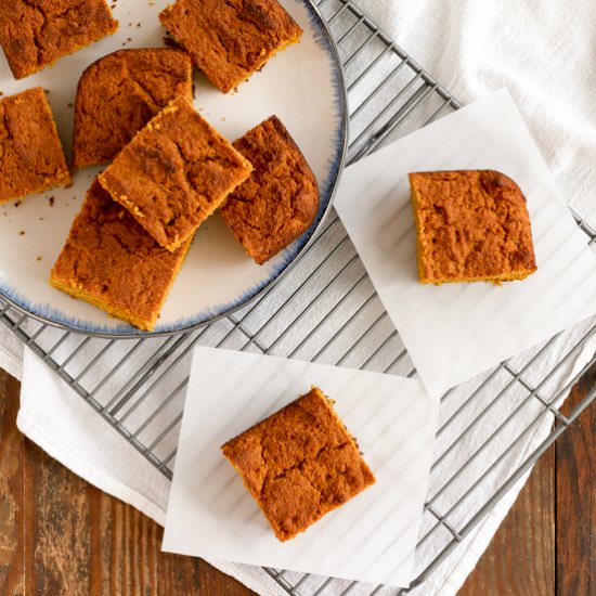 Spiced Pumpkin Cornbread - Recipe photo by tasty seasons