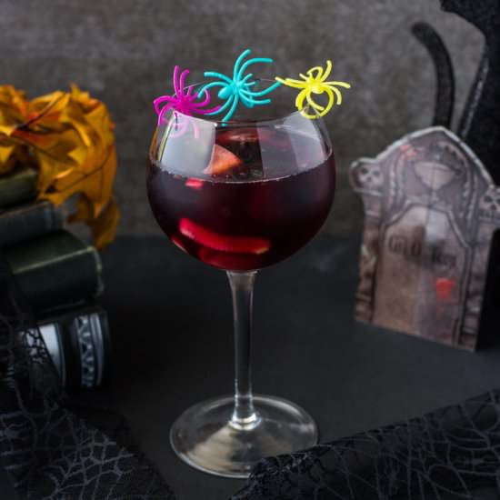 Halloween Sangria - Recipe photo by thewinebuyingguide