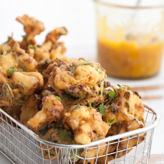 Vegetable Pakoras - Recipe photo by elephantasticvegan