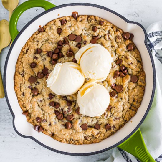 Chocolate Chip Cookie Skillet - Recipe photo by lollyjane