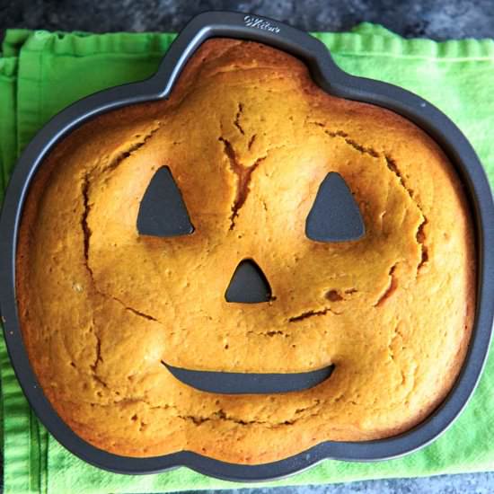 Pumpkin Cake + Pumpkin Cream Cheese - Recipe photo by trialandeater