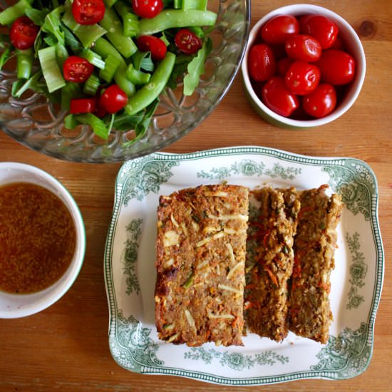 Carrot smoked cheese nut roast - Recipe photo by JohannaGGG