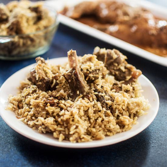 Mutton Tehari - Recipe photo by Debjanir Rannaghar