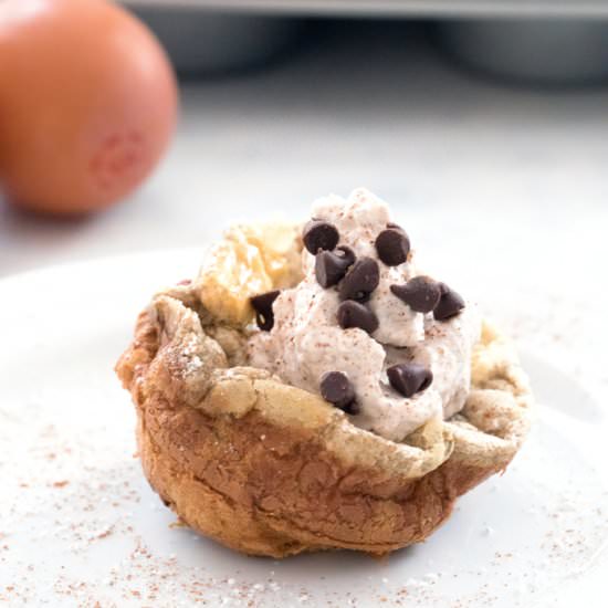 Mini Chocolate Chip German Pancakes - Recipe photo by Wearenotmartha