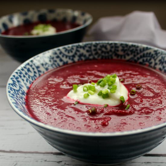 Beetroot and Ginger Soup - Recipe photo by Agents of Field