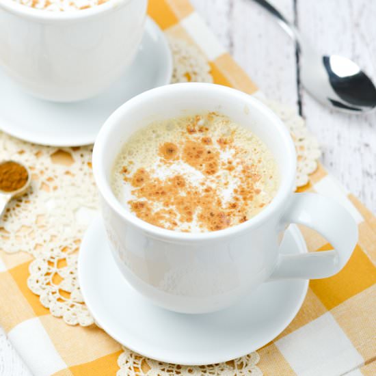 Pumpkin Chai Latte - Recipe photo by Zest and Lemons