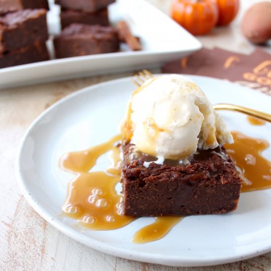 Gluten Free Sweet Potato Brownies - Recipe photo by Whitney Bond
