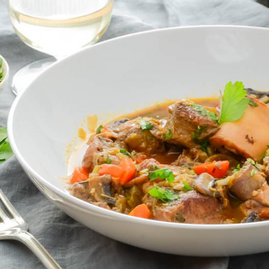Simple Rustic Osso Buco - Recipe photo by garlic and zest