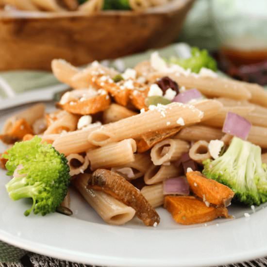 Autumn Pasta Salad with Cranberry - Recipe photo by simplymaderecipesbyamber