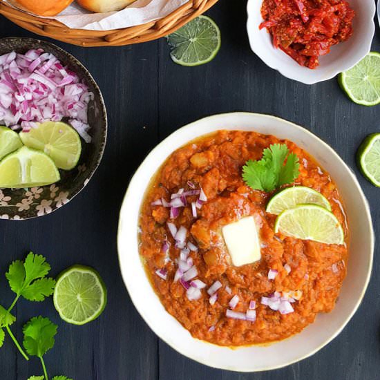 Restaurant Style Pav Bhaji - Recipe photo by Swati Goyal