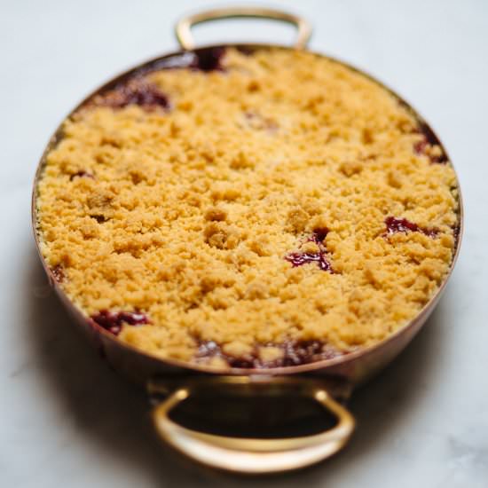 Cranberry Pear Crisp - Recipe photo by thetasteSF