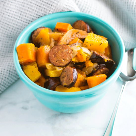 Slow Cooker Harvest Casserole - Recipe photo by LancFoodieGirl