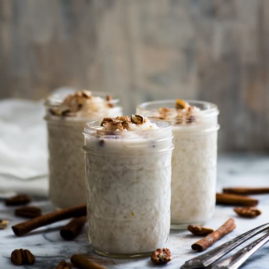 Arroz con Leche - Recipe photo by isabeleats