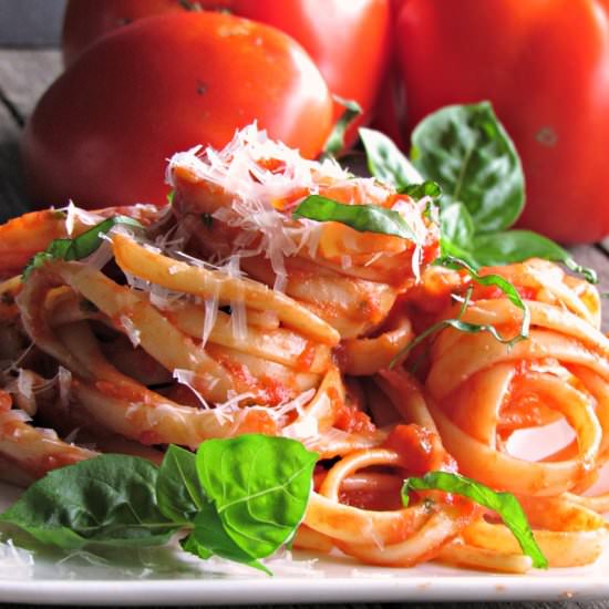 Roasted Tomato Marinara - Recipe photo by agoudalife