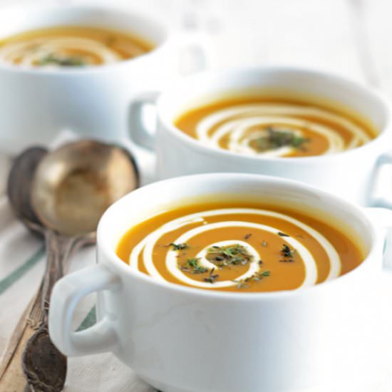 Butternut Squash Soup - Recipe photo by TheCakeChica