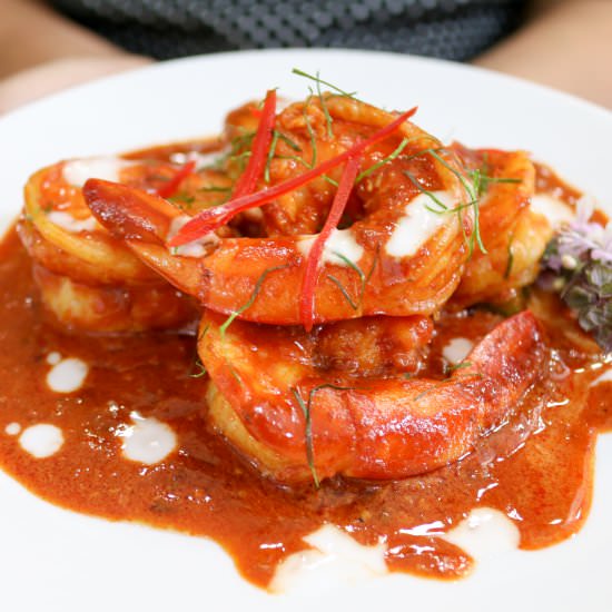 Panang Curry Shrimp - Recipe photo by Spoon Fork Heart