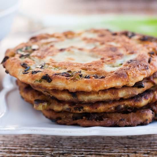 Crispy Scallion Pancakes - Recipe photo by AllWaysDelicious