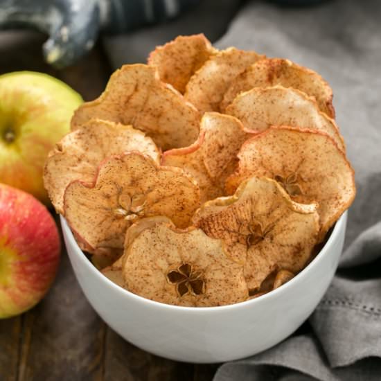 Cinnamon Apple Chips - Recipe photo by thatskinnychickcanbake