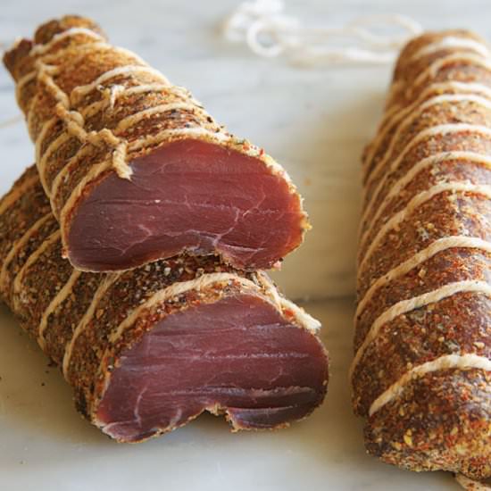 Cured Pork Tenderloin - Recipe photo by MotherEarthNewsAndFriends