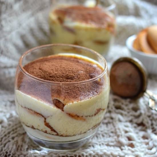 Tiramisu with Millet Cream - Recipe photo by planetasmaku