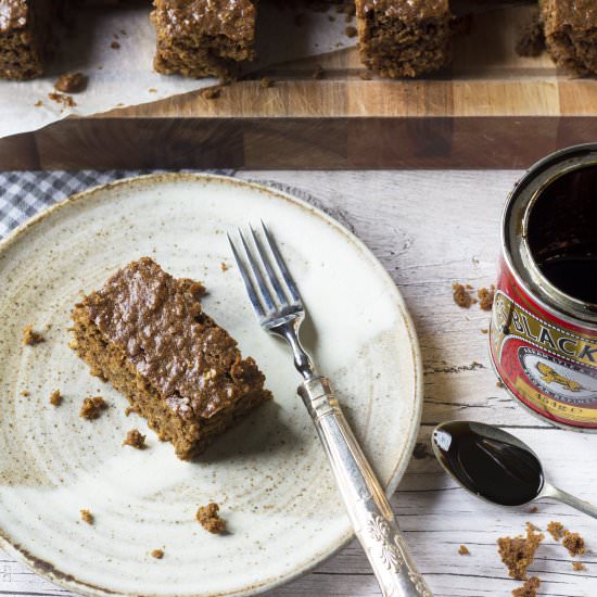 Bonfire Night Treacle Parkin - Recipe photo by Properfoodie