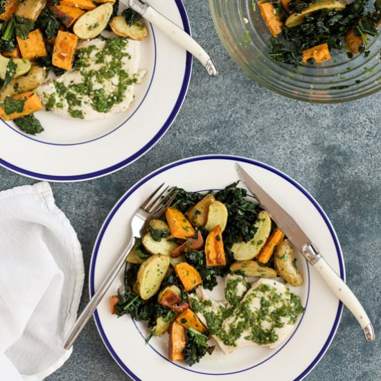 Roasted Chicken with Chimichurri - Recipe photo by tasty seasons