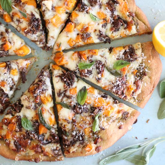 Short Rib Butternut Squash Pizza - Recipe photo by Spices in my DNA